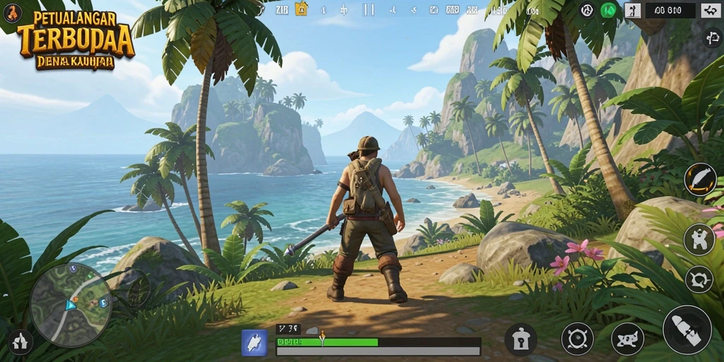 Screenshot gameplay Open World yang menarik dan penuh petualangan.