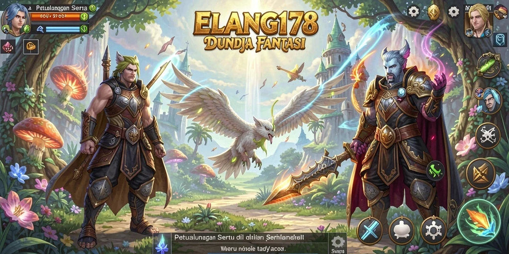 Tangkapan layar ELANG178 menampilkan petualangan seru dengan grafis menawan.