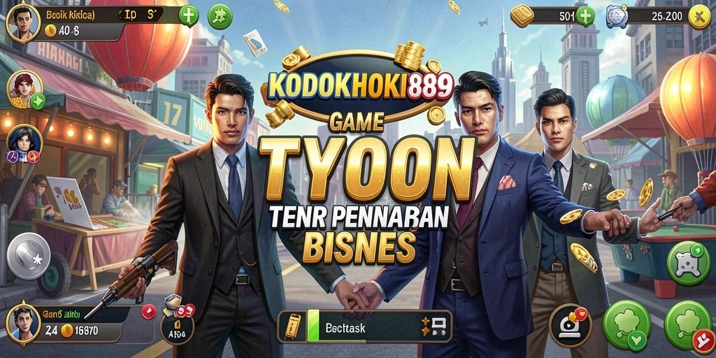 Gameplay menarik KODOKHOKI889 dengan elemen Tycoon yang menyenangkan.