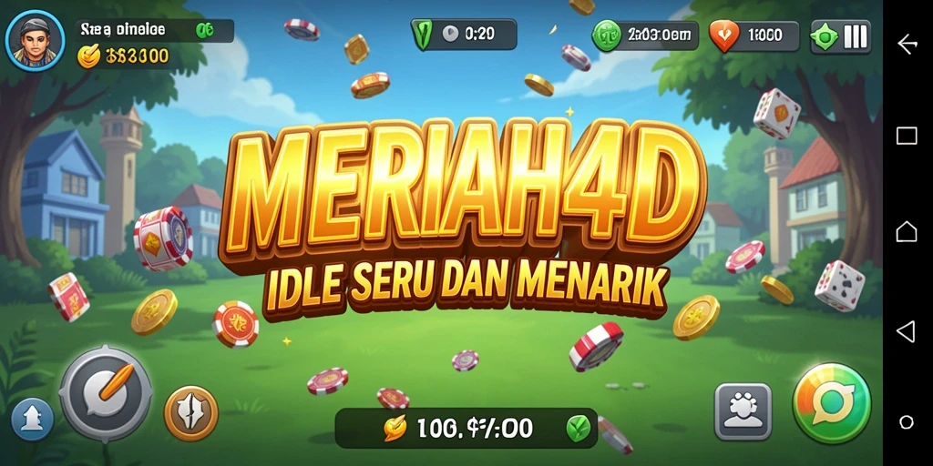 Tampilan seru gameplay Idle MERIAH4D yang mengasyikkan.