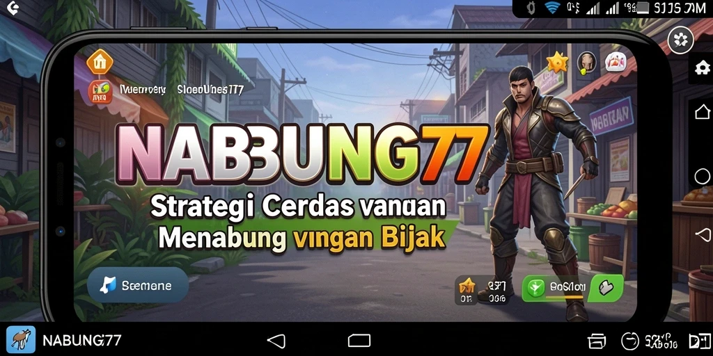 Screenshot gameplay NABUNG77 menampilkan fitur strategi menabung yang menarik.